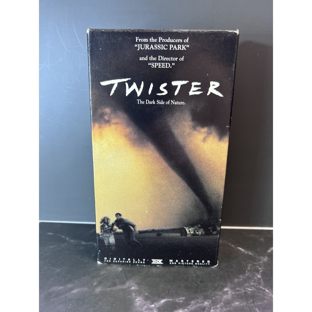 Twister‎ (VHS, 1996, slipcover case) Helen hunt Vintage VHS